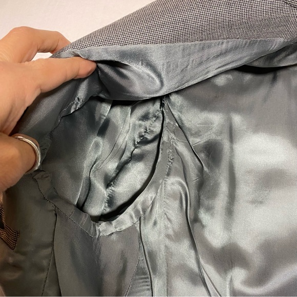 Murano Wool Jacket Blazer Gray Made in Italy 42R 3 button Closure Sports… - Picture 13 of 16